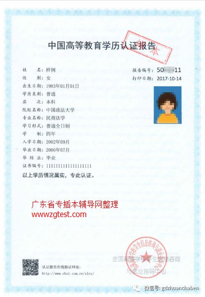 2020年专插本学历认证与电子注册备案表办理指南（附市场主体登记代理说明）